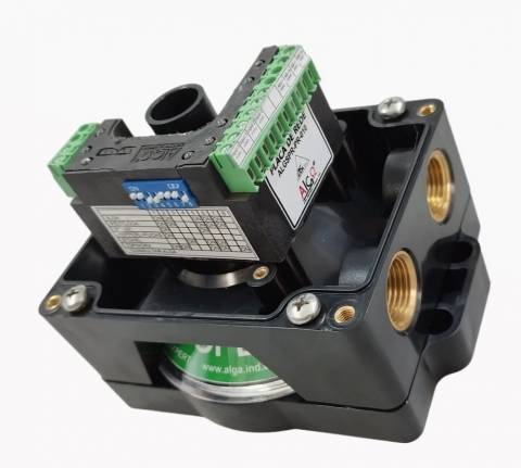 Monitor de Posição ALG-E-900 - Montada com nossa Placa J (Reed Switch ou Indutivo